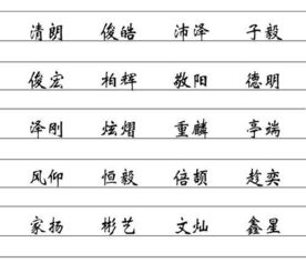 男孩起名字好听的字(男孩名字最好听的字)