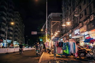 福州哪里好玩夜市街景