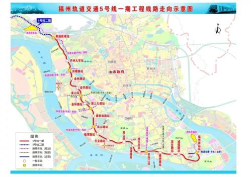 福州南站地铁攻略路线
