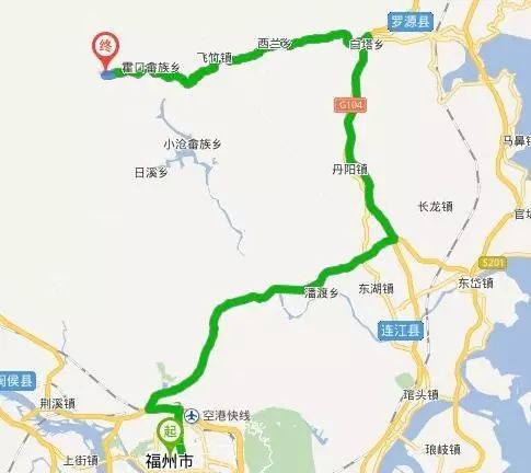 清远到福州攻略路线
