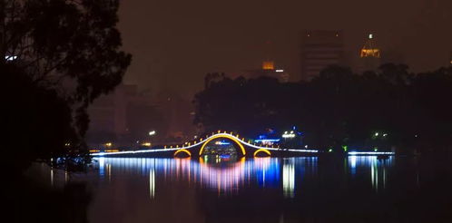 福州西湖划船夜景攻略