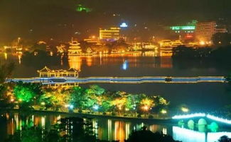 福州西湖划船夜景攻略图