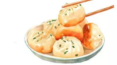 福州特产美食绘画