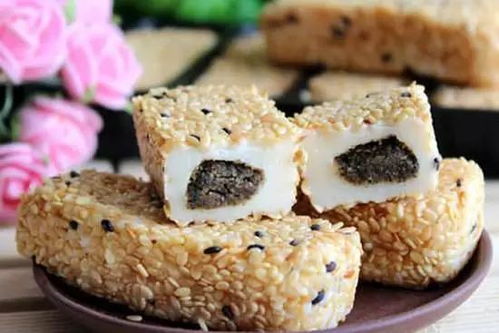 福州特产豆粉麻糍