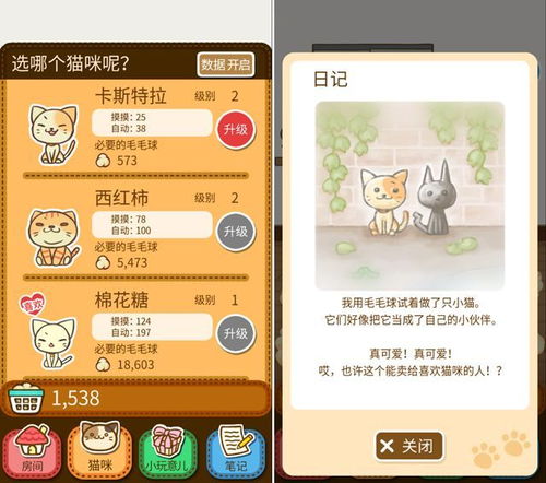 推荐养猫游戏攻略