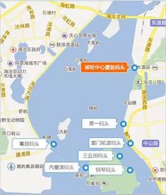 厦门岛内傍晚旅游攻略图