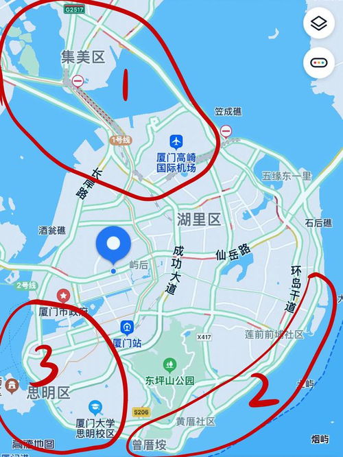厦门旅游河南攻略路线图