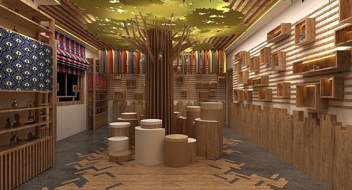 福州特产文创店铺装修图
