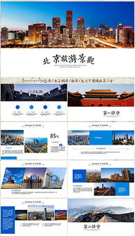旅游攻略ppt模板厦门软件公司