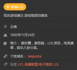 全职游戏自媒体人有哪些