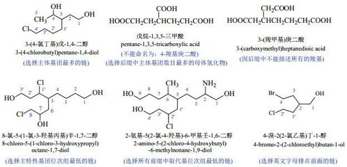 化学有机物怎么起名字