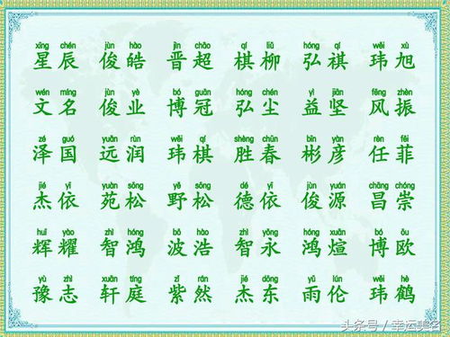 属木龙怎么起名好字