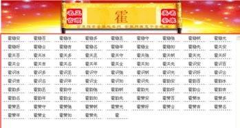 姓霍怎么起名