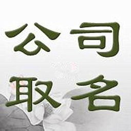公司起名怎么取名