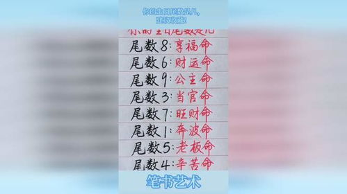 出生日期看三世因果(生日尾数0-9一生看命运)