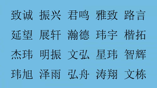 男孩好听名字(男孩好听名字大全2024)